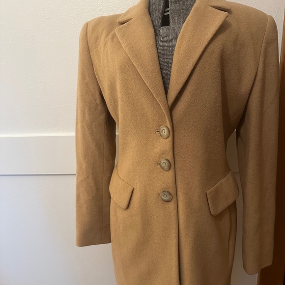 Vintage Dana Buchman camelhair Jacket - Picture 1 of 6